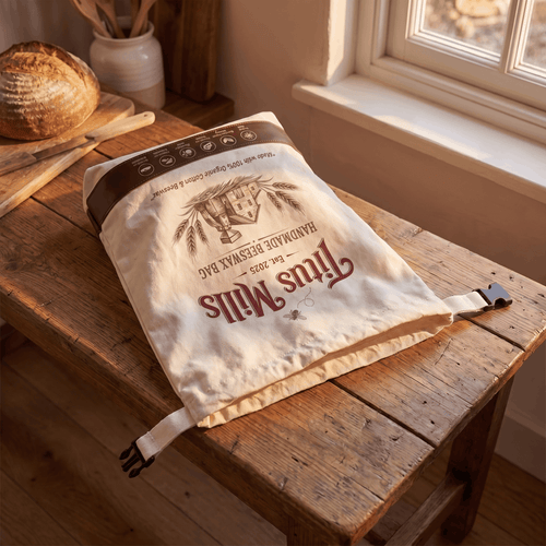 Titus Mills 100% Beeswax Bread Storage Bag